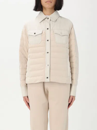 MOORER JACKET MOORER WOMAN COLOR ECRU,G67303029