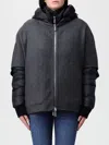 Moorer Jacket  Woman Color Grey In Gray