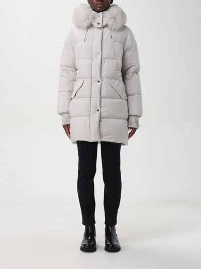 Moorer Jacket  Woman Color Ivory In Ivory