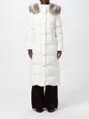 MOORER JACKET MOORER WOMAN COLOR WHITE,F73468001