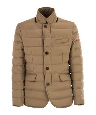 MOORER MOORER ZAYN STRAIGHT HEM PUFFER JACKET