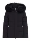 Moorer Kilie Puffer Jackets Black In Black