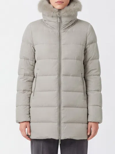 Moorer Jacket Woman Color Pearl In Gray