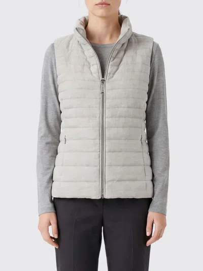 Moorer Jacket Woman In Gray