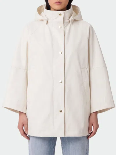 Moorer Jacket  Woman Color Beige In White