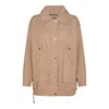 Moorer Olinda Drawstring-waist Jacket
