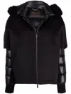 Moorer Jackets Blacks And Greys In Black