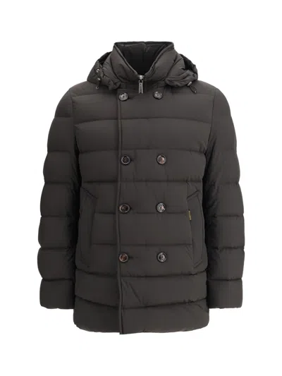 Moorer Florio-kn Quilted Jacket In Black