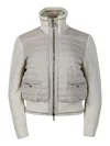 Moorer Jacket In Stone Ivory