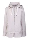 Moorer Sinia-wk Ivory Jacket In White