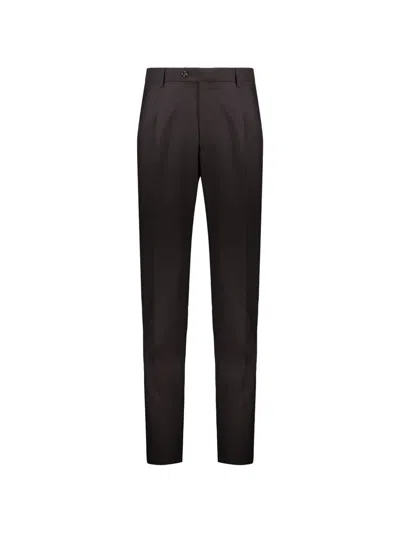 Moorer Jarvis Tailored Trousers In Brown