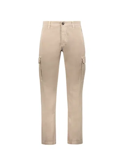 Moorer Jerald Trousers In Neutral