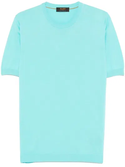 Moorer Jude T-shirt In Blue