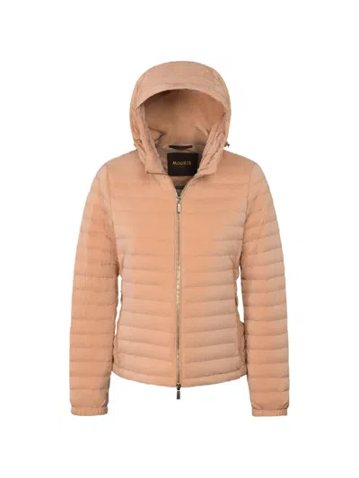 Moorer Julay-os Quilted Jacket In Orange