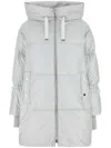 Moorer White Nylon Justine Down Jacket In White