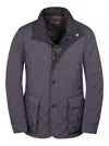 Moorer Kesten-skt Quilted Jacket In Blue
