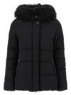 Moorer Kilie Puffer Jackets Black In Black