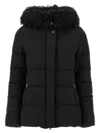 Moorer Kilie Puffer Jackets Black In Black