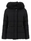 Moorer Kilie Puffer Jackets Black In Black