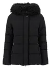 Moorer Kilie Puffer Jackets Black In Black