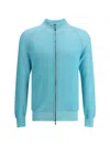Moorer Dean-sia Cardigan In Blue