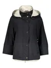 Moorer Technical Fabric Waterproof Jacket In Black