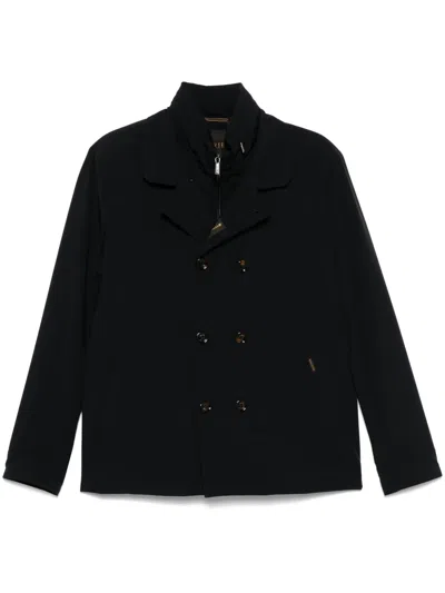 Moorer Layered-effect Jacket In Blau