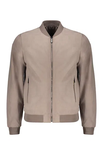 MOORER LEATHER JACKET