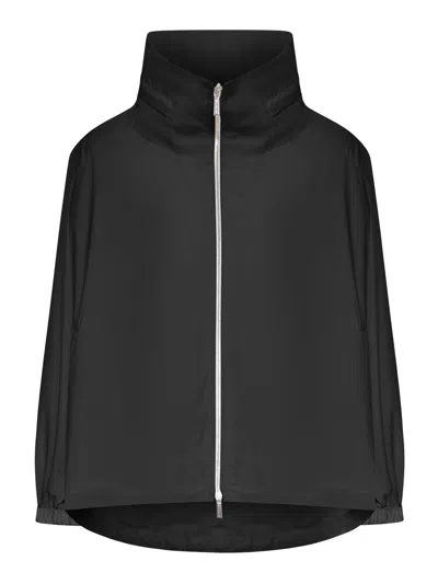 Moorer Lehua Jacket In Technical Fabric In Black