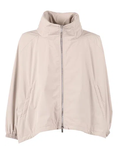 Moorer Lehua-stp Jacket In Neutral