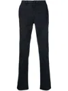 Moorer Levanzo-trk Tapered Chino Trousers In Blau