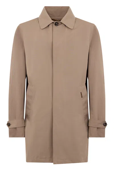 Moorer Light Beige Jacket Classic Elegant And Versatile In Brown