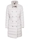 Moorer Logan-s3 Down Coat In White