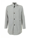 MOORER LONG ICE TRENCH COAT WITH BUTTONS