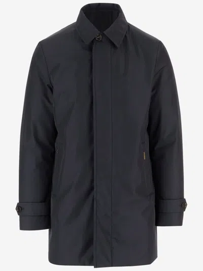 MOORER LONG JACKET IN SILK BLEND