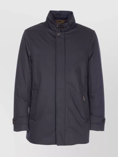 MOORER LONG PADDED JACKET HIGH NECK
