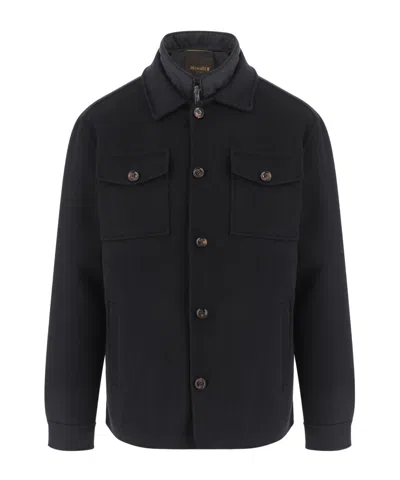 MOORER MOORER WOOL-CASHMERE BUTTONED JACKET