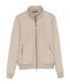 Moorer Cashmere Zip-up Jacket In Multi