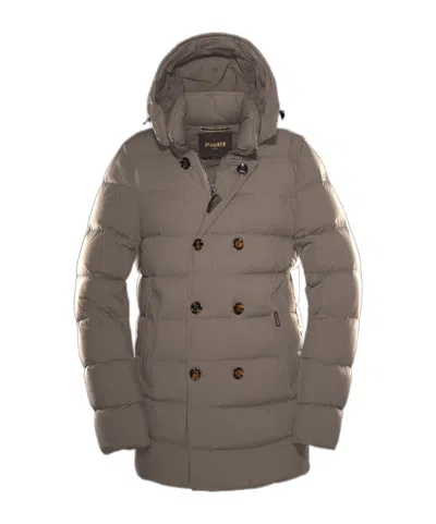 Moorer Long-sleeve Padded Down Jacket In Green