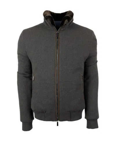 Moorer Long-sleeved Casual Jacket In Black