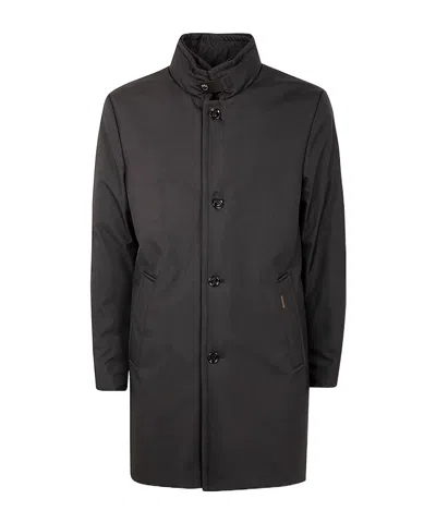 Moorer Long-sleeved Casual Jacket In Black