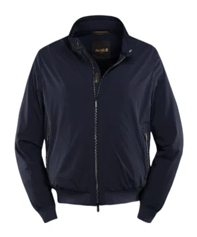 Moorer Long-sleeved Casual Jacket In Black