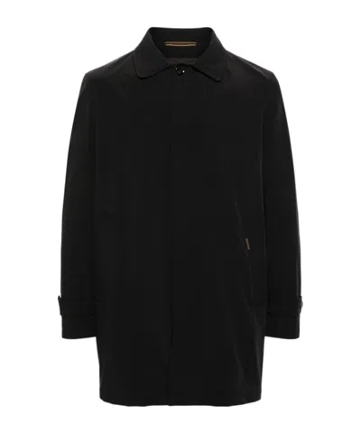 Moorer Vittor-kn Button-up Jacket In Black