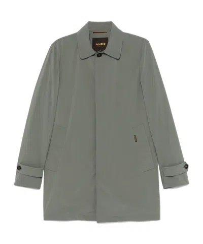 Moorer Long-sleeved Casual Jacket In Gray