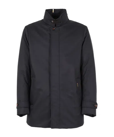 MOORER LONG-SLEEVED COTTON JACKET