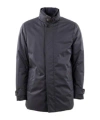 Moorer Long-sleeved Down Jacket In Blue