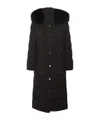Moorer Long-sleeved Down Jacket In Black