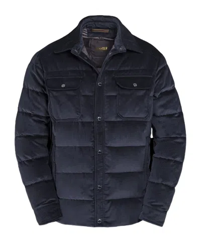 Moorer Long-sleeved Down Jacket In Black