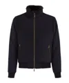 Moorer Long-sleeved Down Jacket In Blue