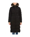 Moorer Long-sleeved Hooded Down Jacket In Black